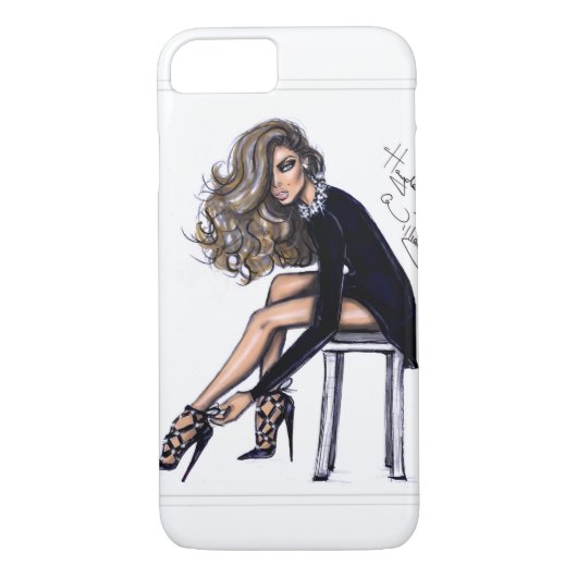 Mode schets. Case-Mate iPhone case (Achterkant)