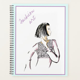 Mode schetsen Beroemde Mode illustratoren Planner