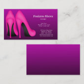 Mode schoenen visitekaartje (Voorkant / Achterkant)
