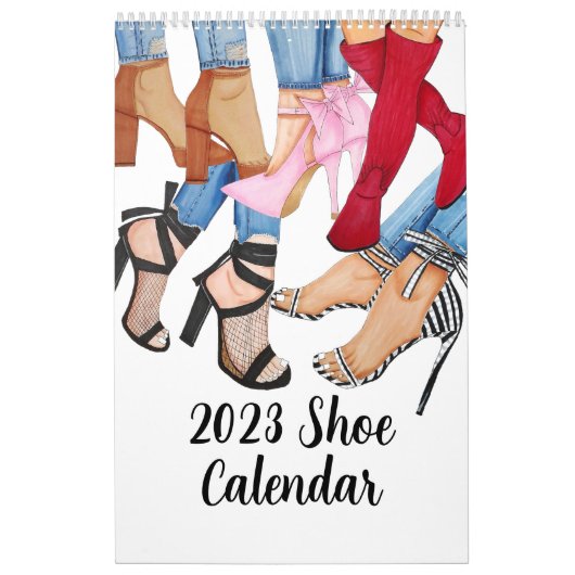 mode Schoenkalender 2023 Kalender (Hoes)