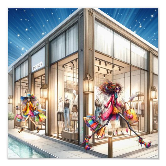 MODE Shop Lokaal Foto Afdruk (Voorkant)