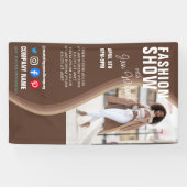 mode show BUSINESS aangepast logo Poster Pe Spandoek (Horizontaal)