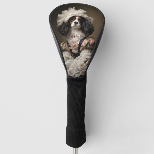 Mode Show, Cavalier King Charles Spaniel Dog 02 Golfheadcover (Voorkant)