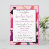 Mode Show en Luncheon Aangepaste uitnodigingen (Staand voorkant)