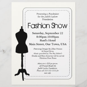 Mode Show Flyer
