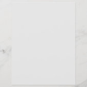 Mode Show Flyer / Uitnodiging (Achterkant)