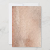 Mode Show Invitations Aquarelle Style (Dos)