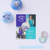 mode show kleding evenement flyer (Enkel)