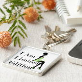 Mode Silhouette I Am Limited Edition Quote Sleutelhanger (Zijkant)