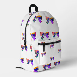 Mode sjerp en bogen Kinder meisjes Bedrukte Rugzak