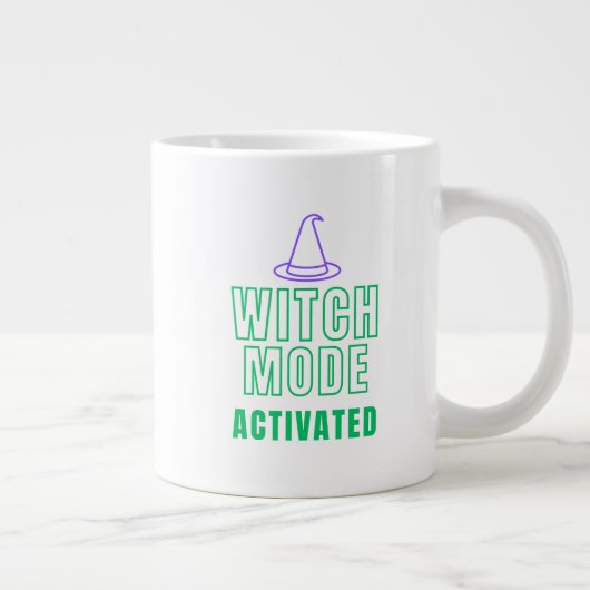MODE SORCIÈRE ACTIVÉ – Mug Neon Halloween (Droite)