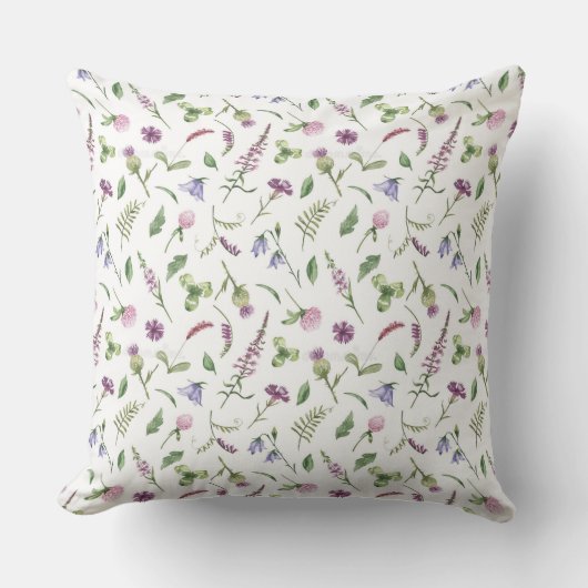 Mode - Spring Summer Wild Flowers Kussen (Voorkant)