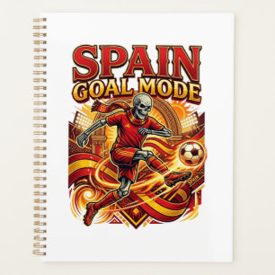 Mode squelette de but de l'Espagne Nations striker