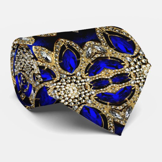 mode stijlvol gaffelkorkaan stropdas (Opgerold)