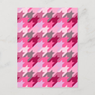 Mode Stijlvol - Patroon Modern Spring Briefkaart
