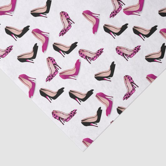 Mode Stilettos-weefselpapier Tissuepapier (Detail)