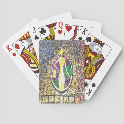 Mode Street Pokerkaarten (Achterkant)