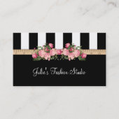 Mode Studio Sewing Model House Visitekaartje (Voorkant)