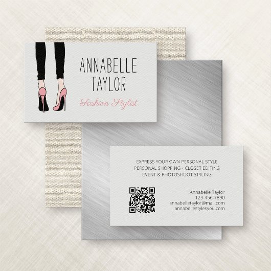 Mode Stylist Personal Shopper Visitekaartje