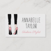 Mode Stylist Personal Shopper Visitekaartje (Voorkant)