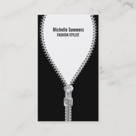 MODE STYLIST-template voor visitekaartjes (Voorkant)