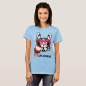 mode T-shirt met doggy dog icecream puppystyle (Voorkant volledig)