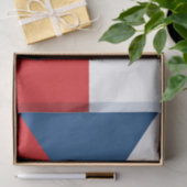 Mode tchèque, papier de soie drapeau tchèque (Cadeau)