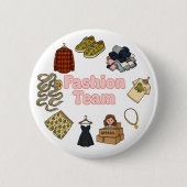 Mode Team Ronde Button 5,7 Cm (Voorkant)