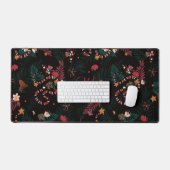 Mode & Unique Serpent Rouge Mélange Floral Noir (Clavier et souris)
