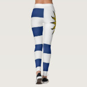 Mode Uruguay-vlag koelen Leggings (Achterkant)
