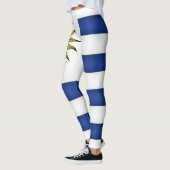 Mode Uruguay-vlag koelen Leggings (Links)