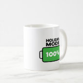Mode vacances 100% café Lover Mugs Cadeau Hommes F (Devant droit)