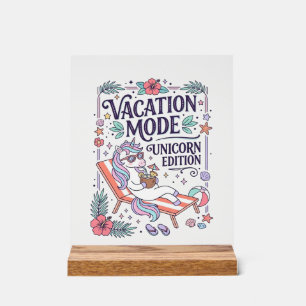 Mode Vacances Licorne Édition Licorne Adorable App
