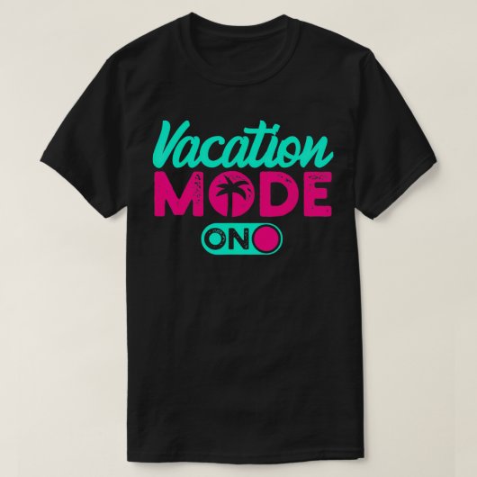 Mode vacances Vacances été TShirt (Design devant)