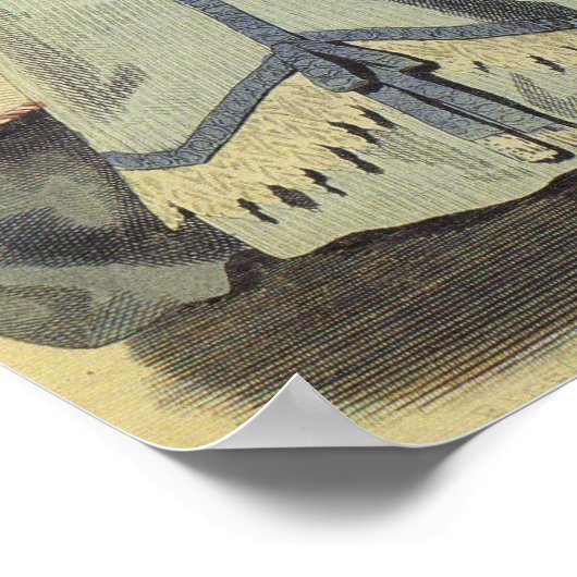 mode van 1860 poster (Hoek)