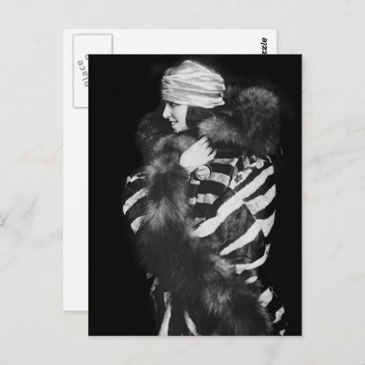 Mode van 1920 briefkaart (Voorkant / Achterkant)