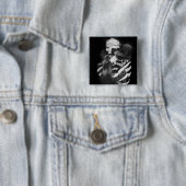 Mode van 1920 vierkante button 5,1 cm (In situ)