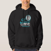 Mode van baarddragende Mannen Hoodie (Voorkant)