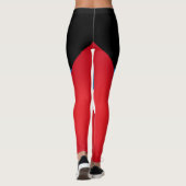 Mode van de vlag van Cool Antigua en Barbuda Leggings (Achterkant)