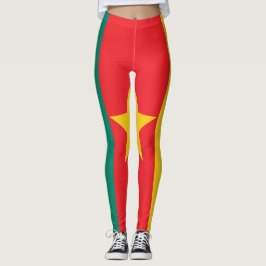 Mode van de vlag van Cool Cameroon Leggings