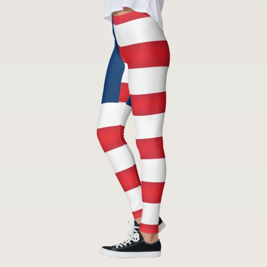 Mode van de vlag van Cool Liberia Leggings (Links)