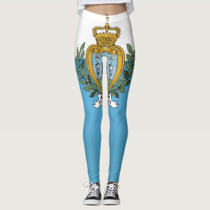 Mode van de vlag van Cool San Marino Leggings