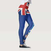 Mode van de vlag van de KoelFalklandeilanden Leggings (Rechts)