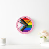 Mode van de vlag van Progress-regenboog, Pride / L Ronde Klok (Huis)
