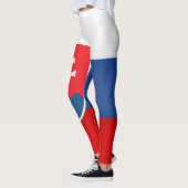Mode van de vlag van Slowakije Leggings (Links)