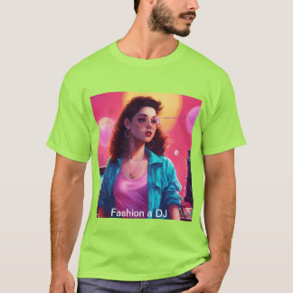 Mode van een dj t-shirt