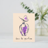 Mode van parfumflessen Eau de parfum Briefkaart (Staand voorkant)