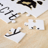 Mode van Parijs: glamourpatroon. Legpuzzel (Zijkant)