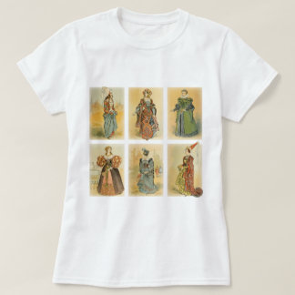 Mode van Parijs - middeleeuws T-shirt