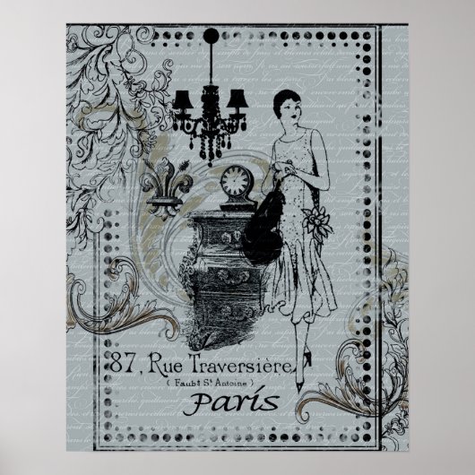 Mode van Parijs Poster (Voorkant)